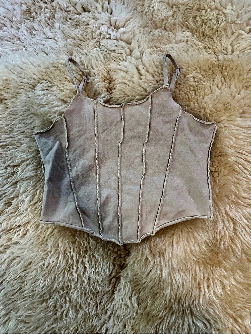 Sexy ribbed crop top no tags size small